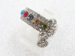 色石　指輪(13.5号)